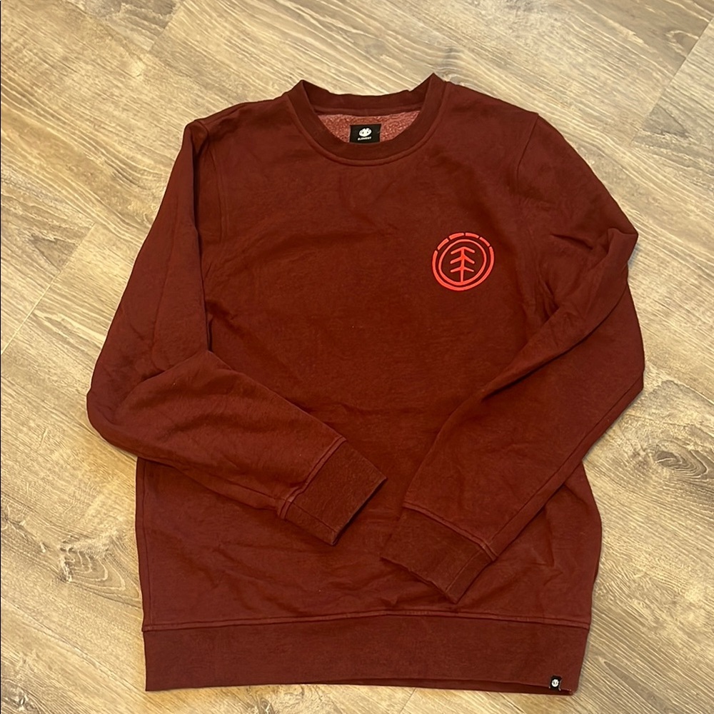 Men's Burgundy Element Sweater